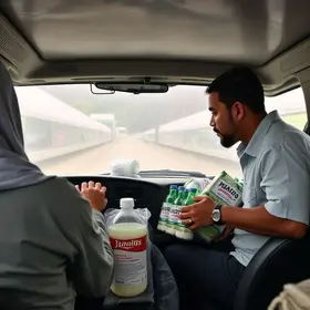 transporte irregular de bebidas