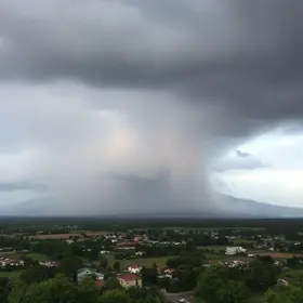 alerta amarelo de tempestade em Abaetetuba