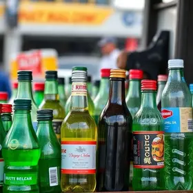 Sefa apreende gasolina, diesel e 4,5 mil garrafas de bebidas alcoólicas