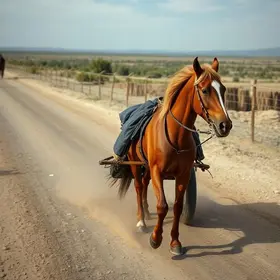 desaparecimento de cavalo de carroceiro