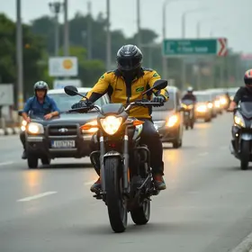 motociclista agressão agentes trânsito