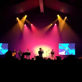 Gravação do projeto Adoradores ao vivo no Pará