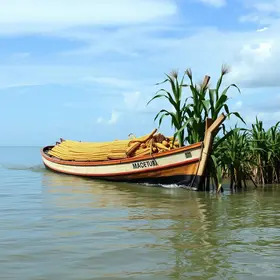 barcaça afunda na Baía do Marajó