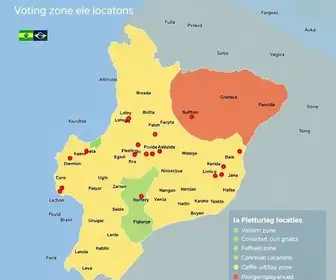 votos por local de votação em Abaetetuba
