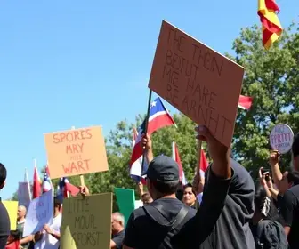 protesto na PA-151 por leito