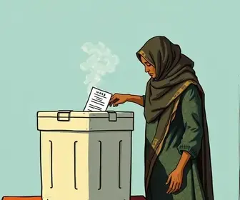 votação no EMEIF do Palmar